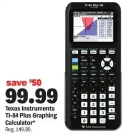 Meijer Texas Instruments TI-84 Plus Graphing Calculator offer