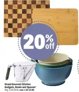 Meijer Grand Gourmet Kitchen Gadgets, Bowls and Spoons offer