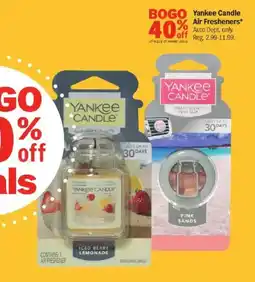 Meijer Yankee Candle Air Fresheners offer