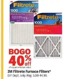 Meijer 3M Filtrete Furnace Filters offer