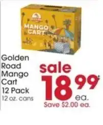 Giant Eagle Golden Road sale Mango Cart offer