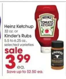 Giant Eagle Heinz Ketchup offer