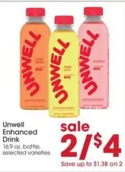 Giant Eagle Unwell Enhanced Drink offer