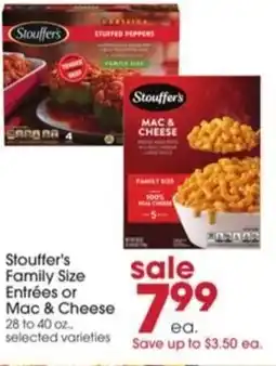 Giant Eagle Stouffers mac & cheese offer