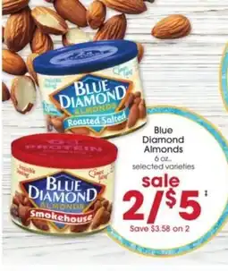 Giant Eagle Blue Diamond Almonds offer