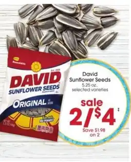 Giant Eagle David Sunflower Seeds offer