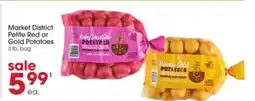 Giant Eagle Market District Petite Red or Gold Potatoes offer