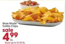 Giant Eagle Store Made Tortilla Chips offer