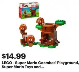 Best Buy LEGO - Super Mario Goombas' Playground, Super Mario Toys offer