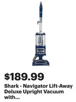 Best Buy Shark - Navigator Lift-Away Deluxe Upright Vacuum offer