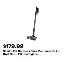 Best Buy Shark Pet Cordless Stick Vacuum offer