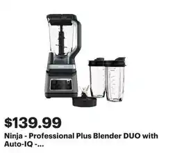 Best Buy Ninja - professional plus blender duo offer