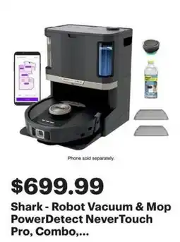 Best Buy Shark-Robot Vacuum & Mop offer