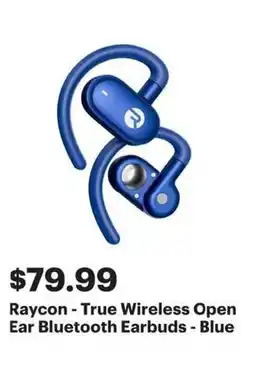 Best Buy Raycon - True Wireless Open Ear Bluetooth Earbuds - Blue offer