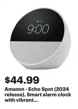 Best Buy Amazon - Echo Spot offer