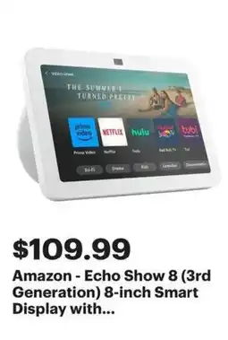 Best Buy Amazon - Echo Show 8 offer