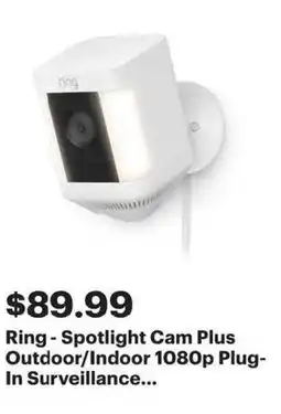 Best Buy Ring Spotlight Cam offer