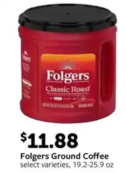 Fareway Folgers Ground Coffee offer