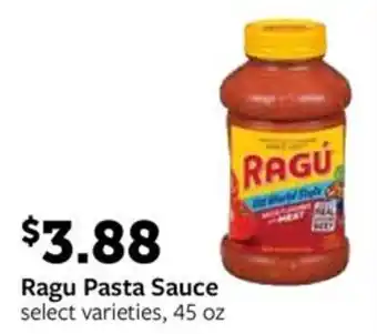 Fareway Ragu Pasta Sauce offer