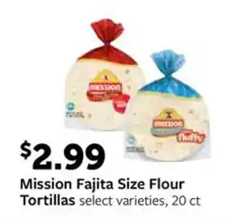 Fareway Mission Fajita Size Flour Tortillas offer