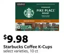 Fareway Starbucks Coffee K-Cups offer