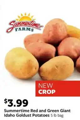 Fareway Summertime Red and Green Giant Idaho Goldust Potatoes offer