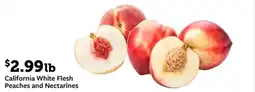Fareway California White Flesh Peaches and Nectarines offer