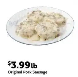 Fareway Original Pork Sausage offer