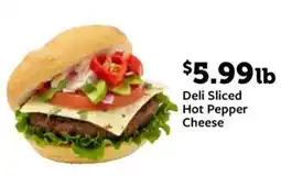 Fareway Deli Sliced Hot Pepper Cheese offer