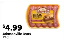 Fareway Johnsonville Brats offer