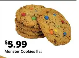 Fareway Monster Cookies offer