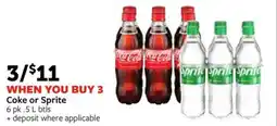 Fareway Coke or Sprite offer