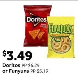Fareway Doritos or Funyuns offer