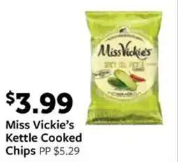 Fareway Miss Vickie's Kettle Cooked Chips offer