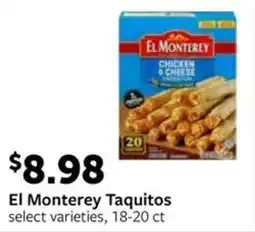 Fareway El Monterey Taquitos offer