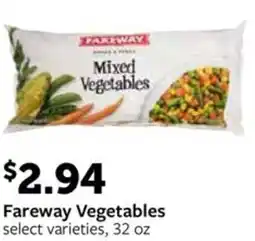 Fareway Fareway Vegetables offer