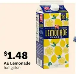 Fareway AE Lemonade half gallon offer
