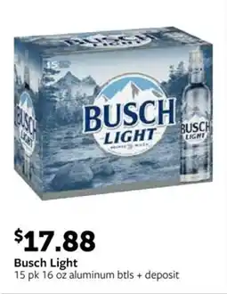 Fareway Busch Light offer