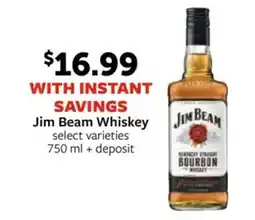 Fareway Jim Beam Whiskey offer