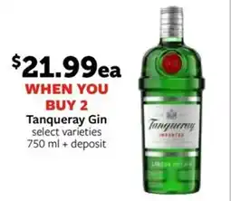 Fareway Tanqueray Gin offer