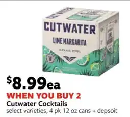 Fareway Cutwater Cocktails offer