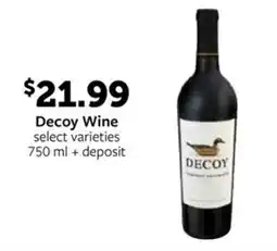 Fareway Decoy Wine offer