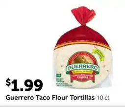 Fareway Guerrero Taco Flour Tortillas offer