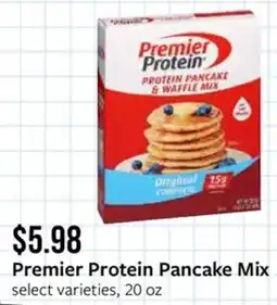 Fareway Premier Protein Pancake offer