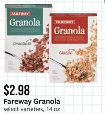 Fareway Fareway Granola offer