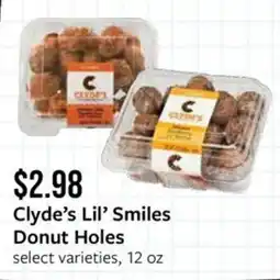 Fareway Clyde's Lil' Smiles Donut Holes offer