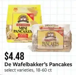 Fareway De Wafelbakker's Pancakes offer