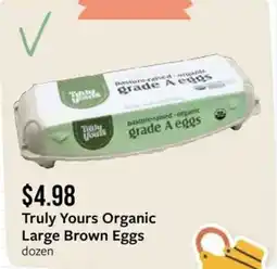 Fareway Organic Large Brown Eggs offer