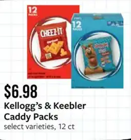 Fareway Kellogg's & Keebler Caddy Packs offer