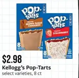 Fareway Kellogg's Pop-Tarts offer